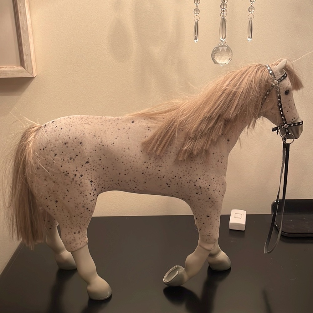 American Girl doll horse.